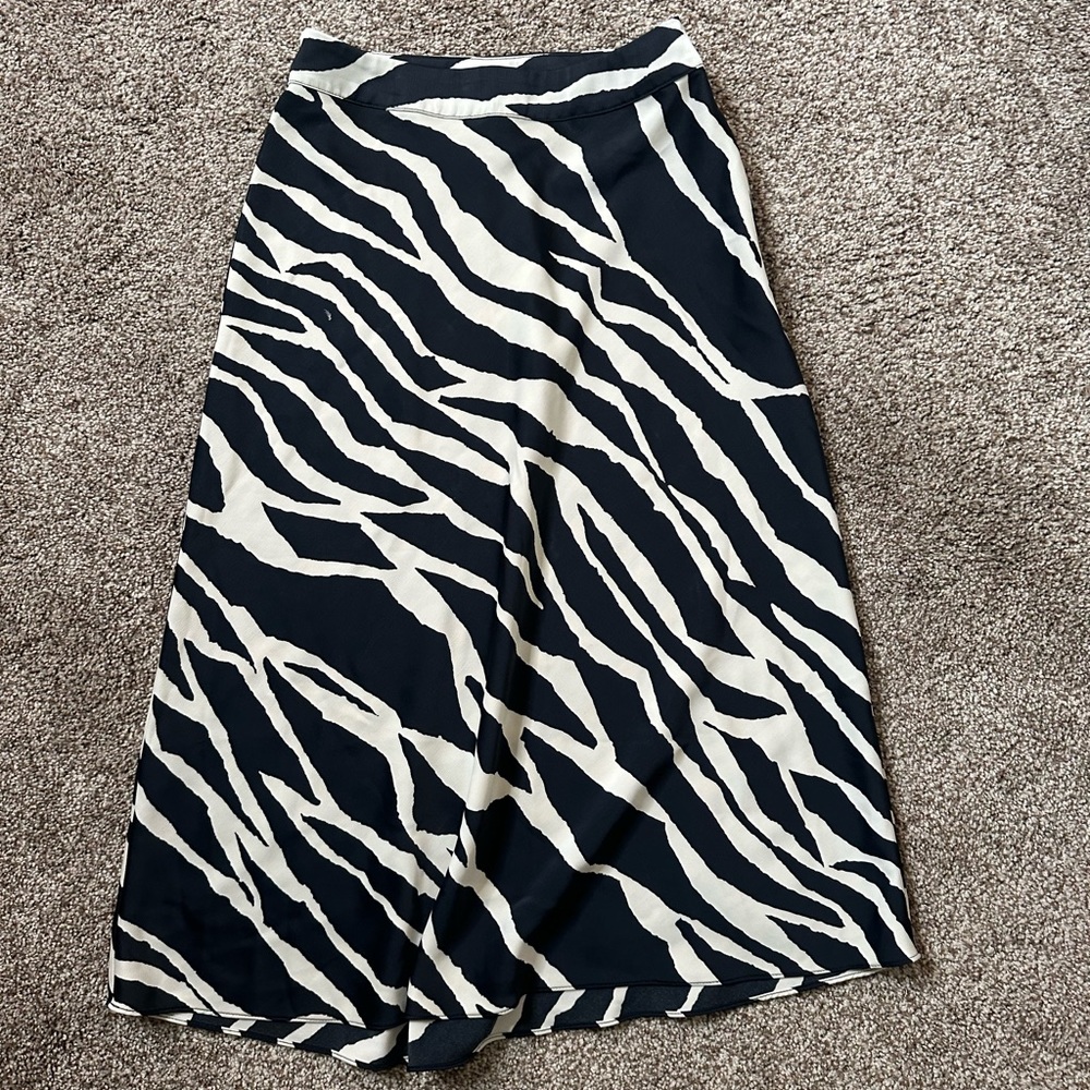 Skirt zebra print